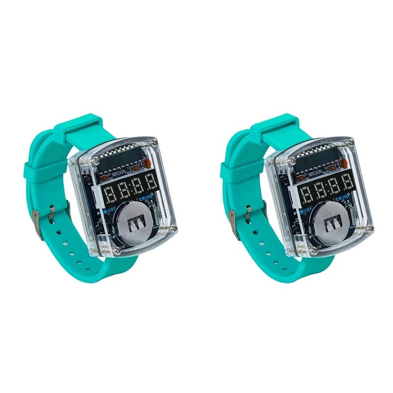 Diy Electronics Project Kit - 2X DIY Horloge LED Horloge Elektronische