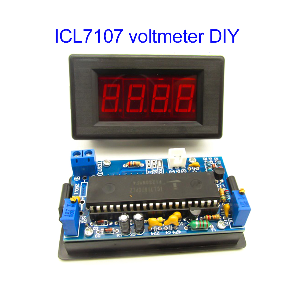 ICL7107 Voltmeter DIY Kit Onde - Diy Electronics Project Kit recensie en prijs
